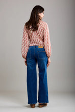 Load image into Gallery viewer, Roxy Stonewash Patch Pocket Stretch Wide Leg