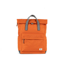 Load image into Gallery viewer, Roka Canfield B Burnt Orange Recycled Nylon Small Backpack