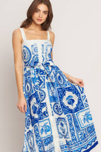 Load image into Gallery viewer, Pina Printed Woven Midi Dress