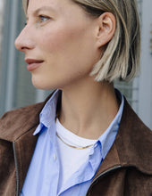 Load image into Gallery viewer, Gold Snake Chain Choker Necklace, Waterproof