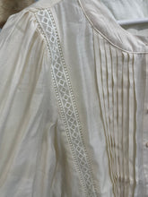 Load image into Gallery viewer, Pintuck Blouse Ivory