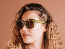 Load image into Gallery viewer, Sun Readers Glasses Encore Olive
