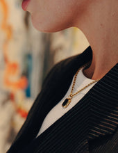 Load image into Gallery viewer, Gold Rope Chain Pendant Necklace, Waterproof