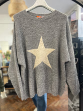 Load image into Gallery viewer, Star Jumper Grey/Beige