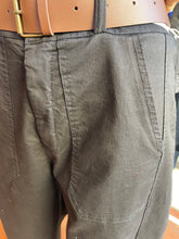 Load image into Gallery viewer, Cadi Stretch Barrel Trouser Black