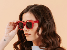 Load image into Gallery viewer, Sun Readers Glasses Encore Red