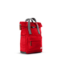 Load image into Gallery viewer, Roka Canfield B Cranberry Recycled Nylon Small Backpack