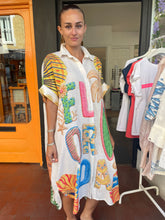 Load image into Gallery viewer, Florida/Lobster Printed Dress