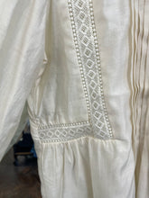 Load image into Gallery viewer, Pintuck Blouse Ivory