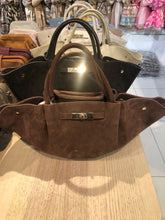Load image into Gallery viewer, Sienna Suede Bag Chocolate