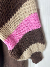 Load image into Gallery viewer, Hazel Chunky Cardigan Chocolate