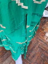 Load image into Gallery viewer, Cindy Embroidered Maxi Dress Green