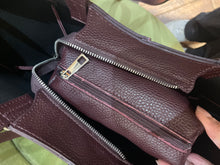Load image into Gallery viewer, Arabella Leather Toe Bag Dark Bordeaux