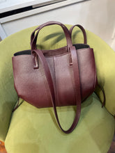 Load image into Gallery viewer, Arabella Leather Toe Bag Dark Bordeaux