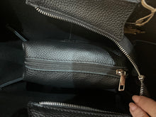 Load image into Gallery viewer, Arabella Leather Tote Bag Black