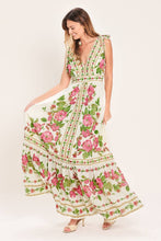 Load image into Gallery viewer, Daphne Printed Woven Maxi Dress