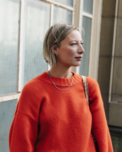 Load image into Gallery viewer, Silver Double Layer Feature Necklace, Waterproof