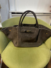 Load image into Gallery viewer, Sienna Suede Bag Chocolate