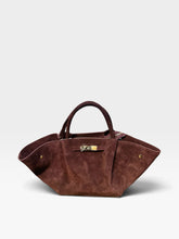 Load image into Gallery viewer, Sienna Suede Bag Burgandy