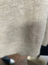 Load image into Gallery viewer, Orla Alpaca Frill Cuff Jumper Beige