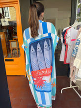 Load image into Gallery viewer, Sardine/Lobster Printed Tunic Dress
