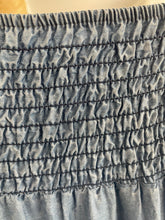 Load image into Gallery viewer, Calista Chambray Shirred Skirt
