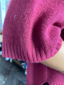 Tamsin Turtle Neck Half Sleeve Berry