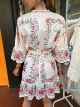 Load image into Gallery viewer, Fleur Floral Border Print Dress
