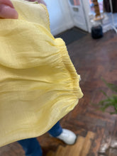 Load image into Gallery viewer, Aira Ruffle Top Lemon

