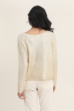 Load image into Gallery viewer, Aurelia Metallic Knit Jumper Gold
