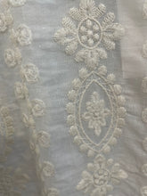 Load image into Gallery viewer, Charlie Embroidered Lace Trim Blouse Cream
