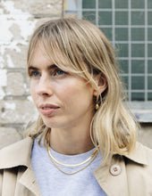 Load image into Gallery viewer, Gold Double Layer Feature Necklace, Waterproof
