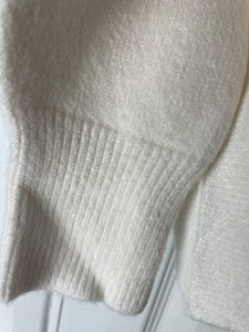 Tammy Ribbed Turtle Neck Jumper Cream