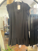 Load image into Gallery viewer, Suri Cheesecloth Insert Dress Black
