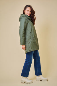 Sol Parka Raincoat Khaki