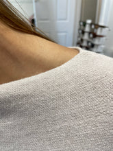 Load image into Gallery viewer, Florrie Frill Cuff Jumper Beige
