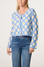 Load image into Gallery viewer, Daisy Crochet Cardigan
