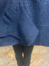Load image into Gallery viewer, Holly Sparkle V Neck Navy
