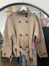 Load image into Gallery viewer, Funnel Cardigan Mocha
