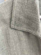 Load image into Gallery viewer, Washed Linen Longline Tie Front Shirt Khaki
