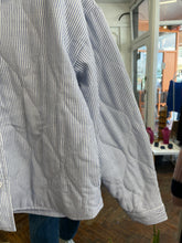 Load image into Gallery viewer, Pinstriped Quilted Jacket
