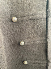 Load image into Gallery viewer, Maeve Knitted Military Jacket Chocolate
