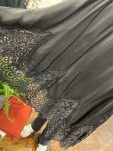 Load image into Gallery viewer, Amy Asymmetrical Lace Cami Black
