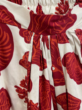 Load image into Gallery viewer, Marina Shell Print Skirt Cream/Red
