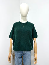 Load image into Gallery viewer, Rhonda Alpaca Half Sleeve Dark Green
