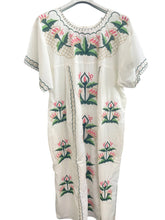 Load image into Gallery viewer, Elisa Kaftan Dress White
