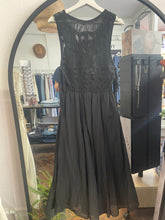 Load image into Gallery viewer, Samara Crochet Dress Black

