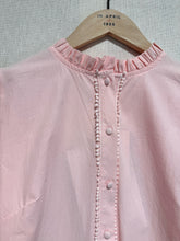 Load image into Gallery viewer, Aurora Lace Insert Blouse Pink
