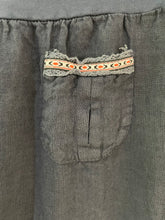 Load image into Gallery viewer, Tara Linen Hareem Trouser Navy
