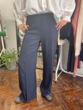 Load image into Gallery viewer, Taylor Wide Leg Trousers Navy
